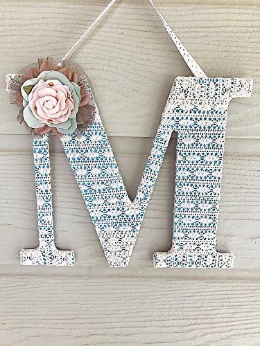 Chic Lace Initial-Safe for Outdoor Use-FREE Shipping