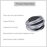 MOECSHSY Strimmer Spool for Bosch ART 30-36 LI, 30, 27, 24 Autofeed 1.6mm view 4