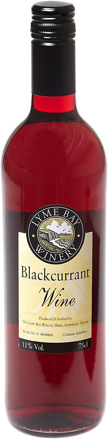 Lyme Bay Blackcurrant Wine - 75 cl