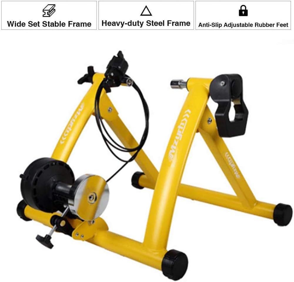 QXT Indoor Bike Trainer Indoor Eexercise Bicycle Magnetic Trainer Stand Magnetic Resistances for Indoor Riding Training And Exercise