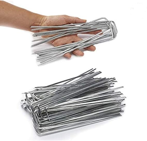 Garden Staples 30 PCS HeavyDuty Landscape Staples Rust