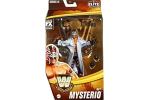 MATTEL WWE Rey Mysterio Elite Collection True FX Series 16 Legends Action Figure