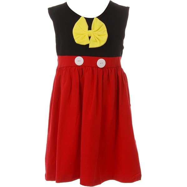 BluNight Collection Girls' Deer Snow Print Dress - Long Sleeve, Ruffle Trim, Easter & Christmas Dress 2T-8 - View #4