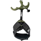 B3 Archery Exit Hunter Archery Compound Bow Hunting Equipment 3-Finger Stainless Steel Easy Attach Lock-and-Load Release Aid with Wrist Strap