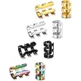 JewelrieShop Earcuffs for Men Stainless Steel Clip on Cartilage Helix Ear Cuffs Non-Piercing Punk Earrings Women