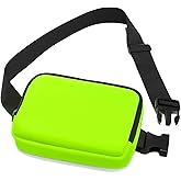 Joysoda Fanny Pack,Belt Bag,40 Inch Asjustable Strap Everywhere Belt Bag,for Women and Men Green