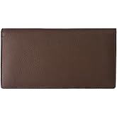 123 Cheap Checks RFID Leather Checkbook Cover With Credit Card Slots and Pen Holder