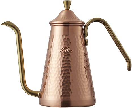 Amazon Co Jp カリタ Kalita コーヒーポット 銅製 スリム 銅0 7l Tsubame Kalita 700cu 523 ホーム キッチン