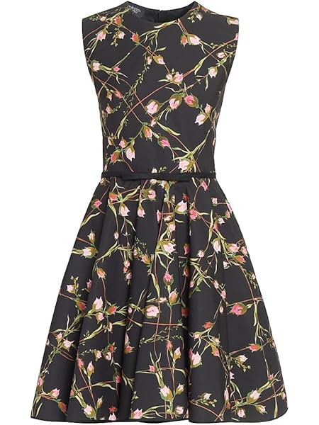 Giambattista Valli Floral Cotton Poplin Minidress