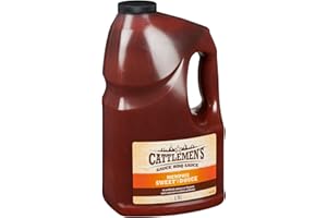 Cattlemen's Memphis Sweet BBQ Sauce, 3.78 L - Sweet Memphis Barbeque Sauce, Best on Wings, Ribs, Burgers and More