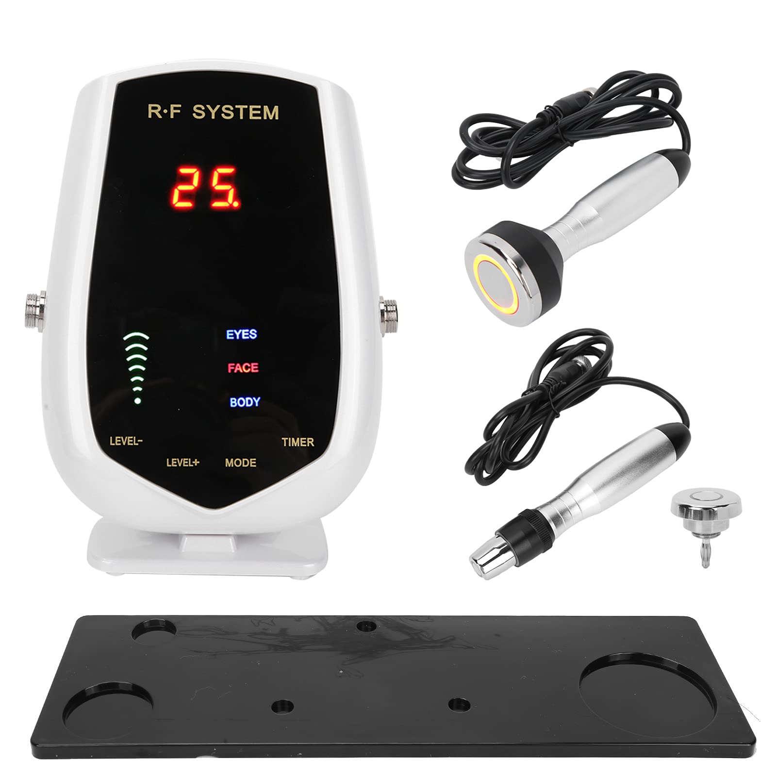 3 in 1 Facial Machine, RF Radio Frequency Facial and Body Skin Tightening Machine for Skin Tightening Skin Lifting Anti-Wrinkle Removal RF Beauty Instrument for Salon Home Use(#2)