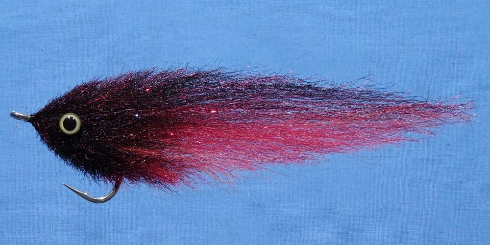 Enrico Puglisi Gt's Bleeding Black Offshore Fly, 2 Pack