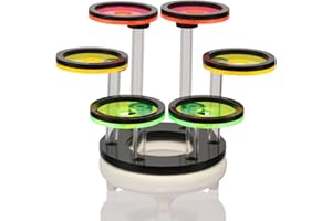 AREPK Coral Frag Rack Fluorescent Coral Frag Plug Sand Holder Marine Reef Aquarium Spare Parts Cultivating Live Cora (6 Plug)