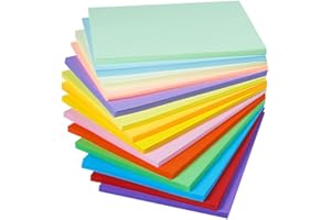 Colored Paper – 20 Mixed Colors, 100 Sheets, 11.69" x 8.26" Premium A4 Origami Paper, Perfect for Crafters – Construction Pap