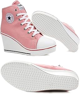 high heel tennis shoes amazon