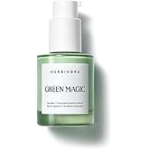 HERBIVORE Green Magic Cica + Ceramides – Fast-acting Redness-Reducing Serum for Sensitive Skin, Plant-based, Vegan, Cruelty-free, 30mL / 1 oz