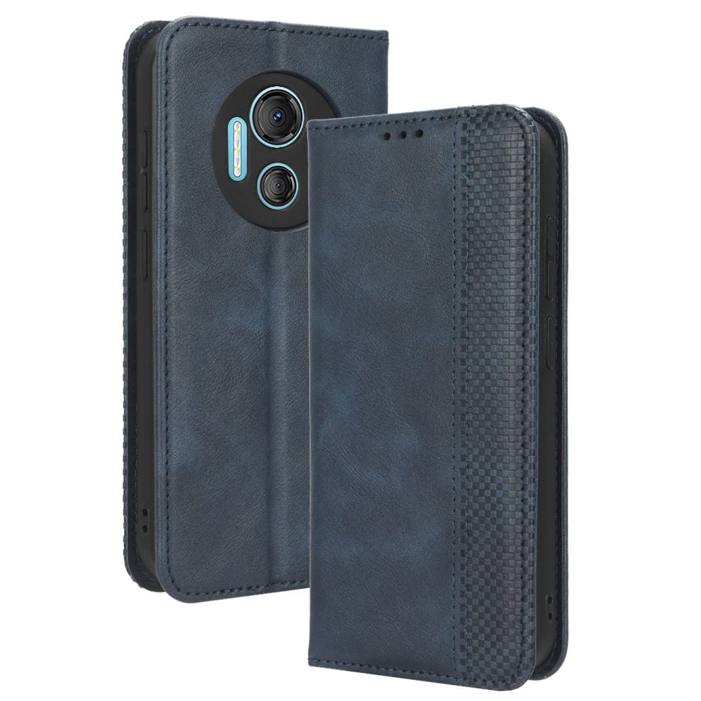 BellaCase Doogee X97 / X97 Pro Case [Wallet Case] [Kickstand] [Card Slots] [Magnetic Flip Cover] Compatible with Doogee X97 / X97 Pro Smartphone(Blue)