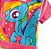 LEMONBABY Unicorn Dress Colorful Striped Cartoon Girls Dress