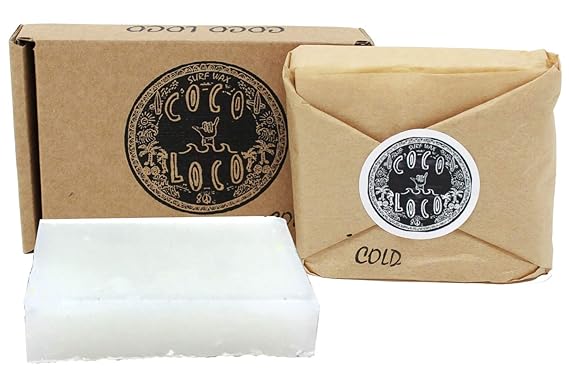 Coco Loco kaltem Wasser Surf Wax 75 g Coconut Duft Surfen Surfbrett Wachs