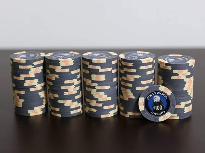 Amazon Paulson クレイ カジノチップ ポールソン ルーレット ブラックジャック バカラ ポーカー Poker 100 カジノ チップ おもちゃ