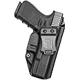 Tulster IWB Profile Kydex Holster in Right Hand fits: Glock 19 / 19X / 23/25 / 32/44 / 45 | Inside The Waistband Appendix Concealed Carry