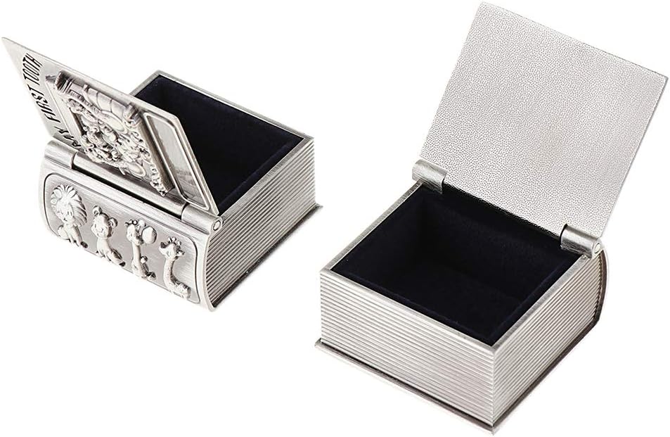 My First Tooth Curl Trinket Box Set Keepsake Baby Shower Birthday Gifts