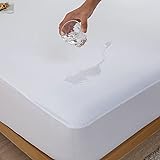 Waterproof RV Bunk Mattress Protector for 30 x 75 Narrow Twin/Camp Bed Ultra Sofa Quiet Bamboo Jersey Cot Size Matress Cover