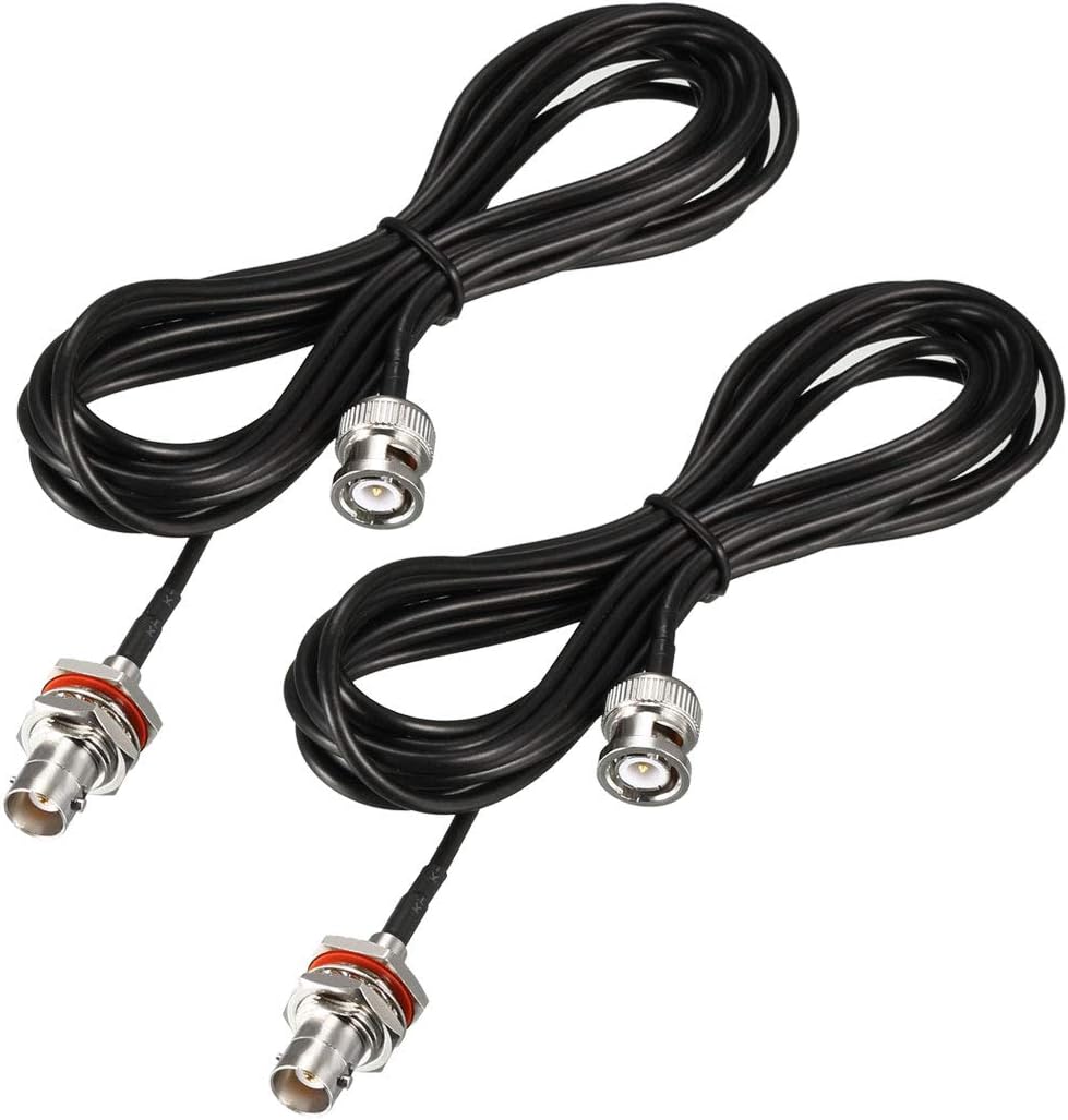 uxcell BNC Male to Female Coaxial Jumper Cable 50 ohm 10