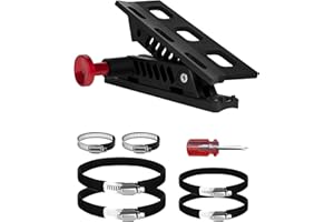 NILKATSS Adjustable Fire Extinguisher Mount, Easy Install on Roll Bar/ Cage Fire Extinguisher Holder, Quick Release Mounting Bracket for Jeep Wrangler JT TJ JKU JK JL UTV Cam-Am X3 Polaris RZR Ranger