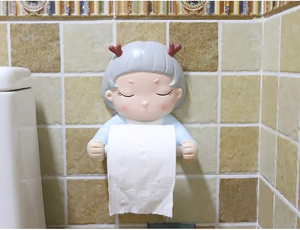 YAOJP Creativo Porta Rollo Papel Higienico Resina Cornamenta ...