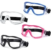COMLZD kids safety glasses kids safety goggles children's sports outdoor goggles science laboratory eye protection glasses (4