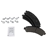 TRQ Front Brake Pads Ceramic Compatible with