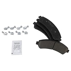 TRQ Front Brake Pads Ceramic Compatible with