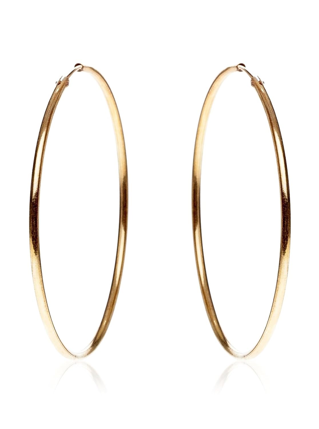 Córdoba Jewels  Pendientes plata de Ley bañado oro Diámetro mm Diseño