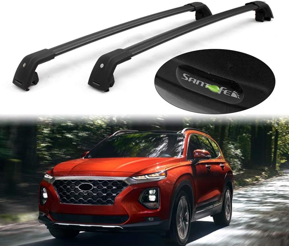 KPGDG 2 Pcs Fit for Hyundai Santa Fe 2019 Aluminium