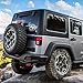 Vinyl Decal Car Sticker for Jeep Enthusiasts Yours May Go Fast But Mine Can Go Anywhere, 5.8 Inches Diameter with White Graphics for Rear Glass Window (White) ...