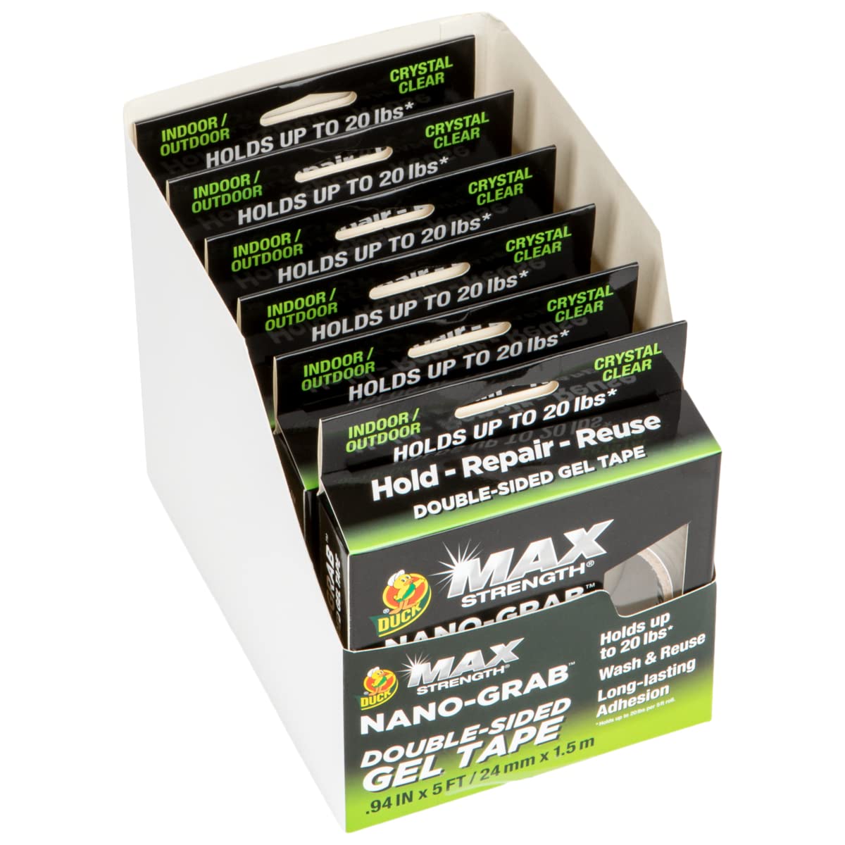Mua Duck Max DoubleSided Gel Tape with NanoGrab Technology, Clear, MultiPurpose & Removable