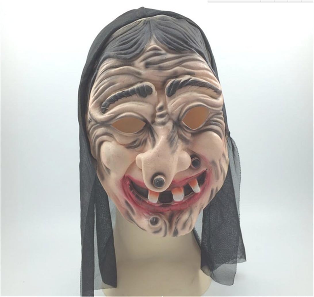 B07cvgp9l4 マスクハロウィンクリスマスコスプレhorrible魔女パフォーマンスファッション面白いダンスコスチューム魔女crape ままごとごっこ遊び 魅力的な Www Brti Co Zw