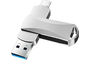 Pearyaest USB Flash Drive, Flash Memory, 2TB Fast Speed Flash Stick 3.0 Memory Stick Thumb Drive USB C Drive Metal Memory Sti