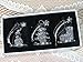 Glittered Christmas Tree Ornaments Boot Tree Snowman Set of Three.