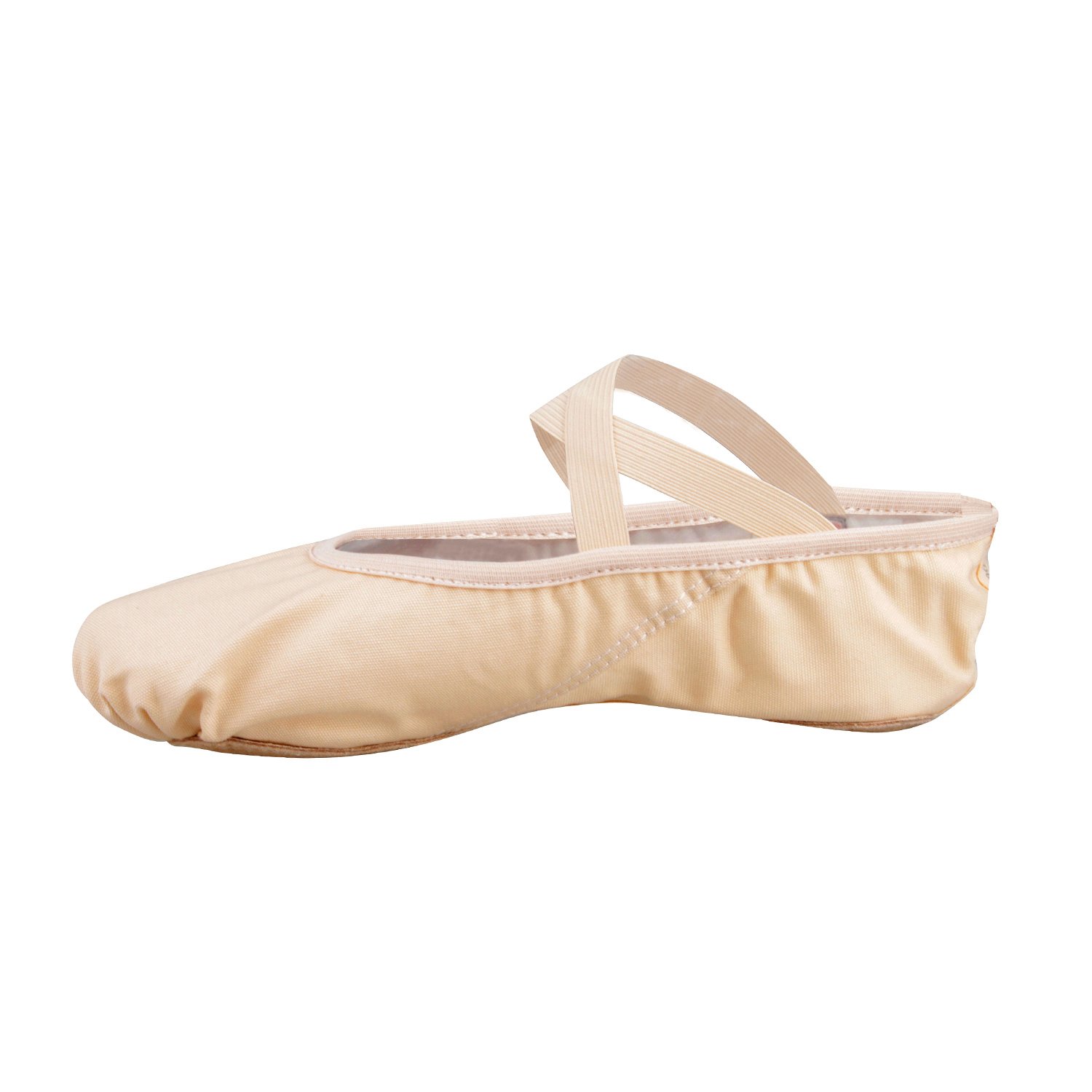 Bezioner Canvas Ballet Slipper Dance Shoes for All Ages (LightPink, Kids EU29/UK11=7.28")