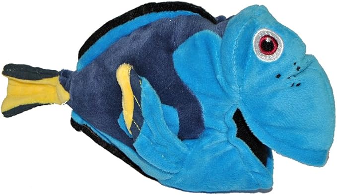 Peluche en forme de poisson bleu «dory dory 