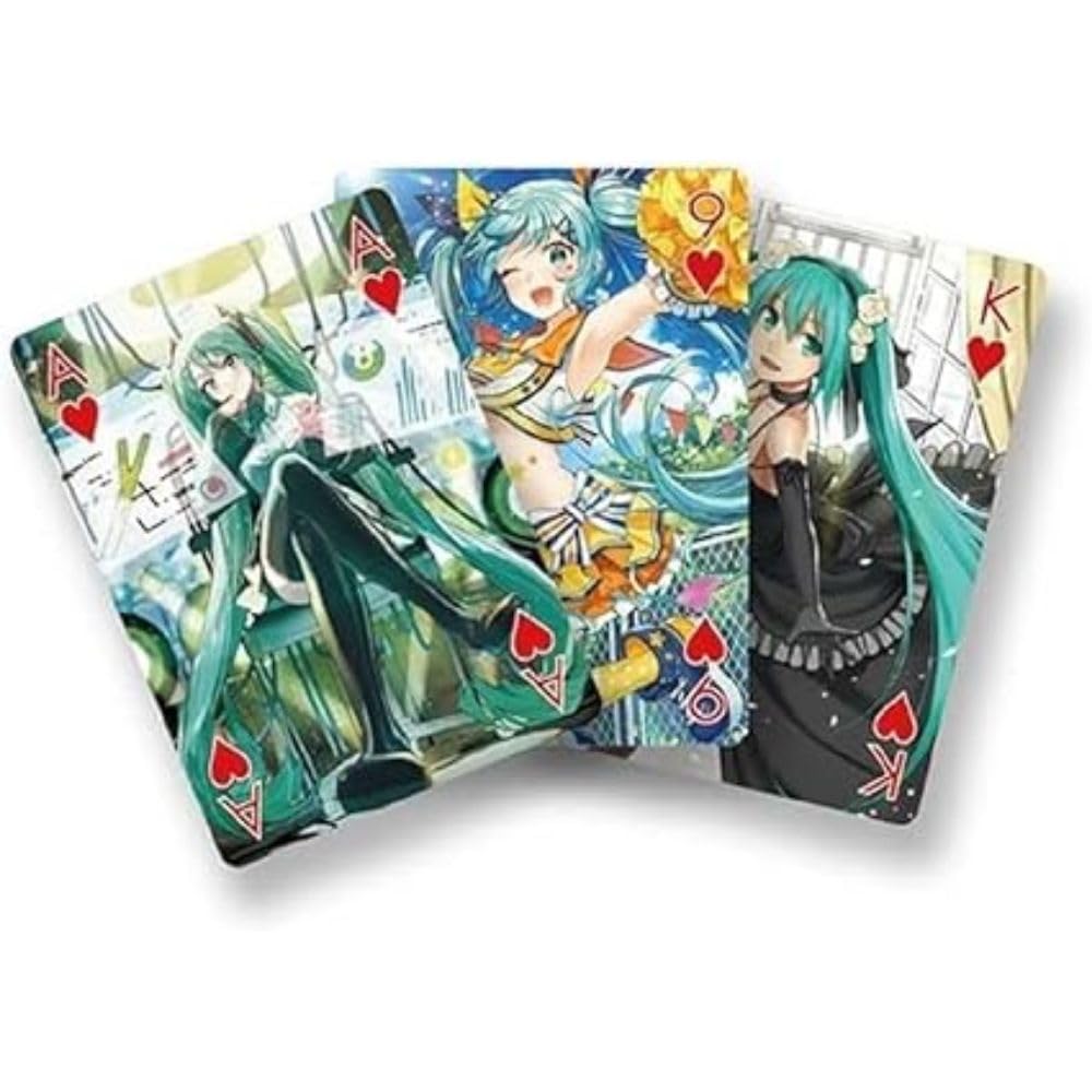 SAKAMI - Hatsune Miku - 52 Playing Cards - Poker Card Game Deck Playing Cards - Original & Licensed