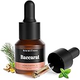 Hotel Diffuser Oil & Fragrance Scent Oil Inspired Baccarat - Essential Oil Blend for Home HVAC, Cold-Air & Ultrasonic Diffusers 15mL Glass Dropper Bottle with Luxury 5-Star Hotel Aromatherapy