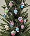 Package of Cute Mini Resin Candy and Cake Ornaments for Tree Trim, Package Tie Ons, or Craft Projects