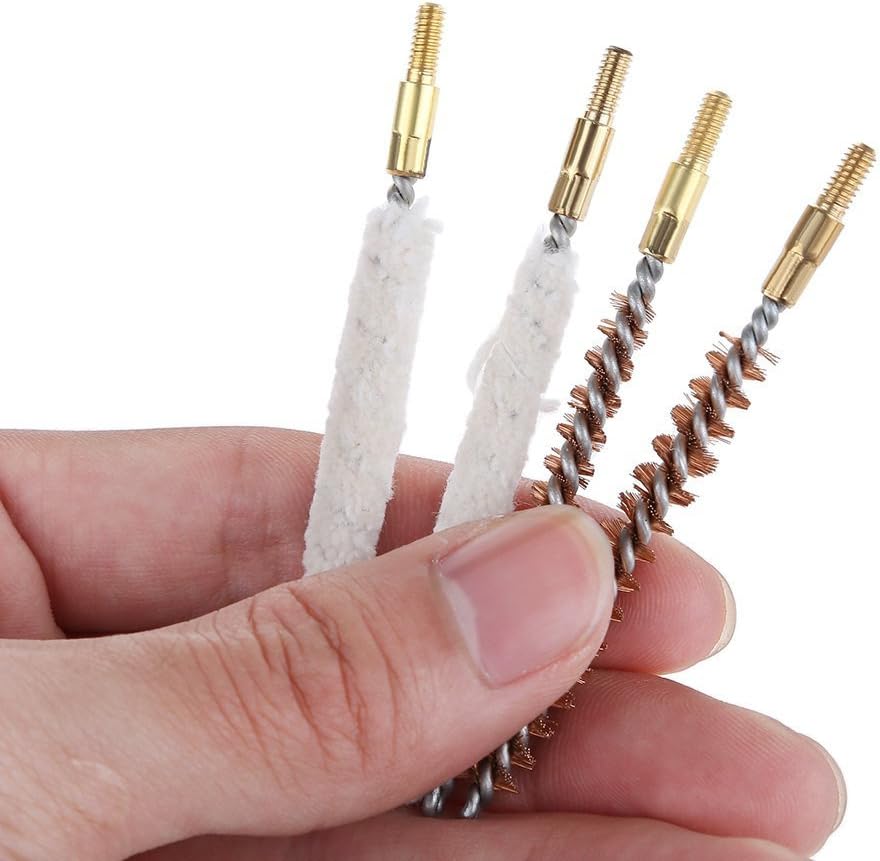 Noga Pistol Hunting Gun Cleaning Tool Kit Accessories Rifle Gun Brush Mop Storage Handle for Cal.4.5/5.5mm : Sports & Outdoors