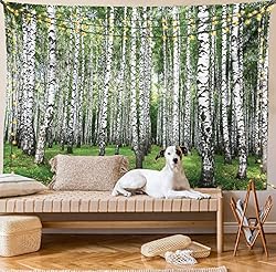 Lunarable Landscape Tapestry Queen Size, Autumn