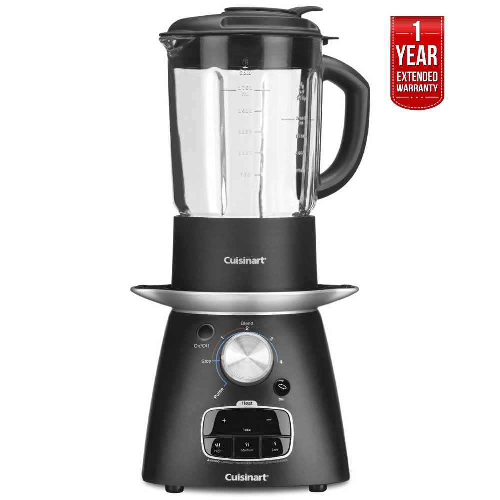 Cuisinart SBC-1000FR Soup Maker Blender, Blend Cook 1 Year Extended Warranty - (Certified Refurbished)