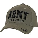 Rothco Deluxe Low Profile Army Veteran Cap, Olive Drab