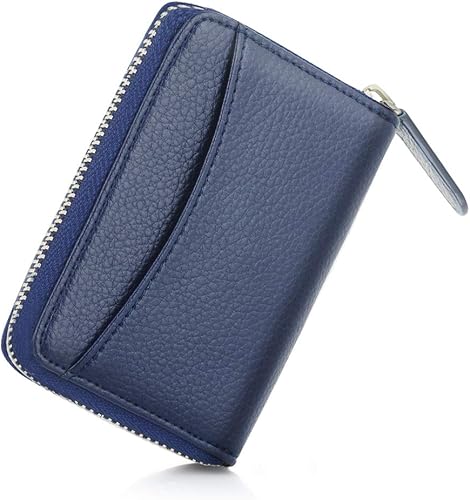 Amazon Occffy 本革 小銭入れ コインケース メンズ 新モデル ネイビー色 メンズ カードケース キーケース 財布 J377 ネイビー 小銭入れ